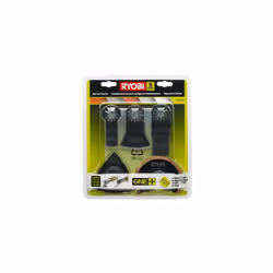 Description générale Kit de coupe Ryobi multitool OnePlus RAK02MT conçu pour une utilisation avec votre outil multifonctions, ...