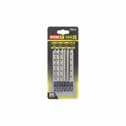 Description générale Le jeu de 6 lames spéciales pour scie sauteuse RYOBI One+ RAK6JSBW est conçu pour offrir des performance ...