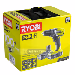 Perceuse Ryobi R18DD3-220S; 18 V; 2x2,0 Ah accu. - Vue supplémentaire 5