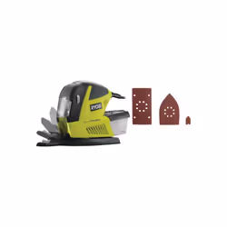 Description générale La ponceuse multifonction RYOBI 180W est un outil polyvalent conçu pour répondre à tous vos besoins de p ...