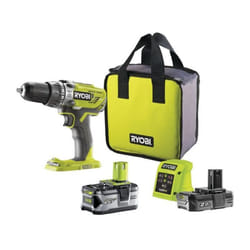 Ryobi - Perceuse à percussion 18V One+ - 1 Batterie 4,0Ah et 2,0Ah - Chargeur rapide - R18PD3-242S