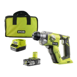 Ryobi - Marteau perforateur 18V One+ - 1 batterie LithiumPlus 2.5Ah - 1 chargeur rapide R18SDS-125S