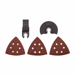 RAKMT12KIT Ensemble de 12 pièces (10 x feuilles abrasives, 2 x lames)