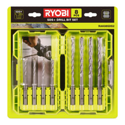 Ryobi RAK08SDS2 Mèche de perçage pour maçonnerie 8 pièce(s)