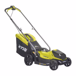 Ryobi OLM1833B Tondeuse à Gazon Poussée Batterie 18V 33 cm Noir Vert - Vue supplémentaire 4
