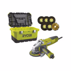 Description générale La meuleuse d'angle RYOBI 1010W 125mm est un outil puissant et polyvalent, conçu pour travailler sur div ...