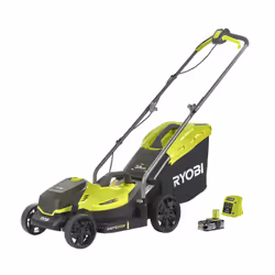 Ryobi RLM18C33B25, Tondeuse à gazon poussée, 150 m², 33 cm, 2,5 cm, 6,5 cm, 35 L