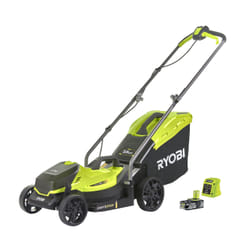 Ryobi RLM18C33B25 tondeuse à gazon Tondeuse à gazon poussée Batterie Noir, Vert clair