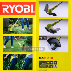 Tondeuse sans fil Ryobi RLT183222S; 18 V; 2x2,0 Ah accu.