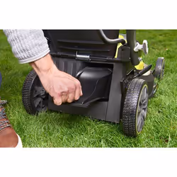 Ryobi RY18LMX37A-0 tondeuse à gazon Tondeuse à gazon poussée Batterie Noir, Vert - Vue supplémentaire 12