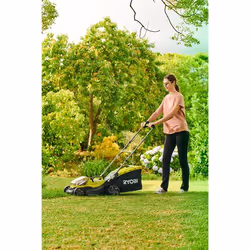 Ryobi RY18LMX37A-0 tondeuse à gazon Tondeuse à gazon poussée Batterie Noir, Vert - Vue supplémentaire 9