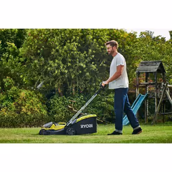 Ryobi RY18LMH37A-250 tondeuse à gazon Tondeuse à gazon poussée Batterie Noir, Vert - Vue supplémentaire 7