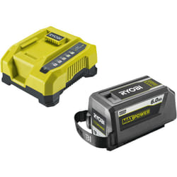 Batterie 36V LithiumPlus 6.0 Ah - 1 chargeur rapide RY36BC60A-160 - Ryobi