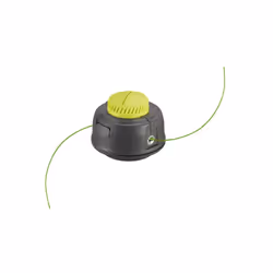 Description générale Tête double fil RYOBI pour coupe-bordure sur batterie, modèle Reel-Easy, avec un diamètre de fil de 2,0  ...