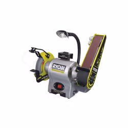 Description générale Le touret à bande et à disque RYOBI 250W - 150mm - RBGL250G est un outil polyvalent conçu pour le travai ...