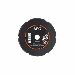 Présentation : Disque abrasif carbure - 76mm - AAKMMAC01 , pour tous les outils de tronçonnage sur des supports variés comme  ...