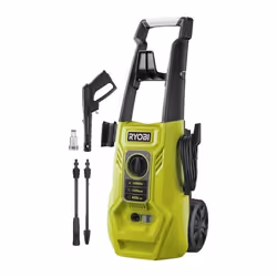 RYOBI - Nettoyeur haute pression 1600 W - 120 bars - 420 L - réservoir détergent 09 L intégré - lances vario et turbo - RY12 ...