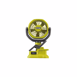 Présentation : Le ventilateur à pince RYOBI 18V One+ - sans batterie ni chargeur - RCF18-0 vous accompagnera partout grâce à ...