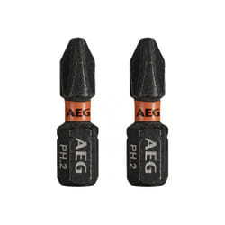 Embouts de vissage balistiques renforcés AEG 25 mm - 2 pcs - PH2