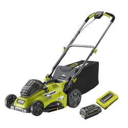 Ryobi RLM36X41H50G tondeuse à gazon Tondeuse à gazon poussée Batterie Noir, Vert