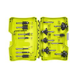 Ryobi - Coffret 15 fraises panachées queue de diamètre 6mm RAKRBS15