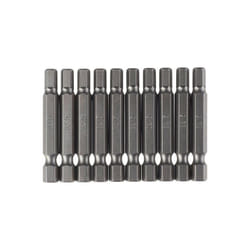 Embouts de vissage AEG 50 mm - Acier - 10 pcs - HEX5