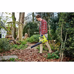 Ryobi RY18BLA-140 souffleur de feuilles sans fil 145 km/h Noir, Vert 18 V Lithium-Ion (Li-Ion) - Vue supplémentaire 4