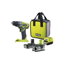 Ryobi - Perceuse-visseuse à percussion - R18PD2-242S - 18V One+ - 2 Batteries 4.0Ah et 2.0Ah - 1 Chargeur