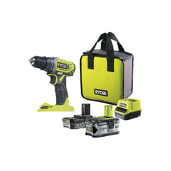 Ryobi - Perceuse-visseuse 18V One+ - 2 Batteries 4.0Ah et 2.0Ah - 1 Chargeur - R18DD2-242S