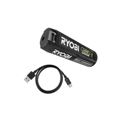 Batterie Ryobi 4V usb Lithium - 2,0Ah - avec câble usb - RB420