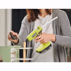 Ryobi RGLU18-0 Pistolet à colle chaude Noir, Vert clair