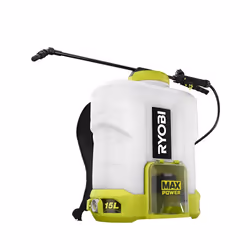 Ryobi RY36BPSA-0, Pulvérisateur de jardin dorsal, 15 L, Noir, Vert, Blanc, 6,2 bar, 0,1 m/s², Extérieure