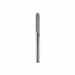 Présentation : Cette fraise en carbure de tungstène RYOBI - RAR107 - 3,2mm dispose d'un bout pointu qui permet de couper, faç ...