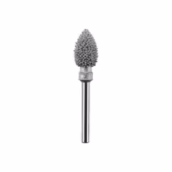 Présentation : Cette fraise en carbure de tungstène RYOBI - RAR702 - Forme conique pour les finitions - 3,2mm est conçue pour ...