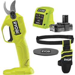 Cisaille Ryobi RY18SCA-120P 18V (1x 2,0Ah) avec gaine et pierre à aiguiser