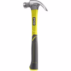 Marteau à griffe - RYOBI - Courbe en fibre de verre 560g