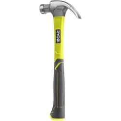 Marteau à griffe - RYOBI - Courbe en fibre de verre 560g