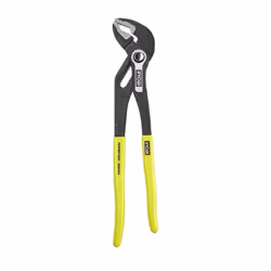 Pince perroquet avec bouton de déclenchement à profil fin, dents trempées, ouverture maximale 35 cm