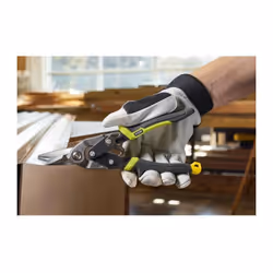 Le coffret 3 cisailles aviation Ryobi est idéal pour une variété de travaux de découpe du métal. Polyvalent, il comprend troi ...