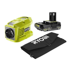 Panneau solaire pour voyage - RYSP21ABI150B-120 - 18V One+ - avec transformateur - 1 batterie 2,0Ah - Ryobi
