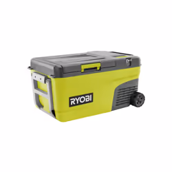 Description générale Cette glacière hybride sur roues RYOBI 18V One+ - 23 L fonctionne en filaire ou sur batterie (vendue sép ...