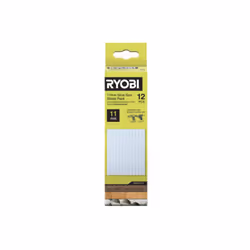 Présentation : Le lot de 12 bâtons de colle RYOBI - 11 mm est compatible uniquement avec les pistolets R18GLU et RGLU18. Vous ...