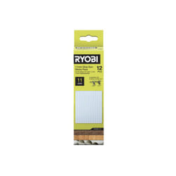 Ryobi - Lot de 12 bâtons de colle - 11 mm - pour pistolet R18GLU et RGLU18