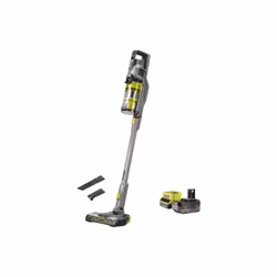 Présentation : L' Aspirateur balai Brushless 18V RYOBI - 90 AW - Batterie 4,0Ah - Chargeur rapide - RSVS18BL-1C40G est adapté ...