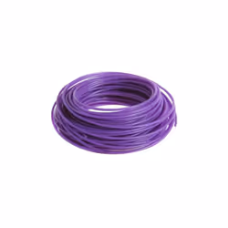 Description générale Bobine fil rond RYOBI 15m diamètre 1.6mm violet universel RAC101, conçue pour remplacer le fil de coupe ...
