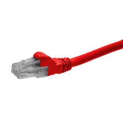 APC DCEPCURJ01RDM câble de réseau Rouge 1 m Cat5e U/UTP (UTP)