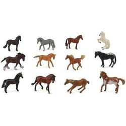 Set de 12 mini-chevaux - Collecta - Couleur: Blanc - Age (A partir de): 3 ans