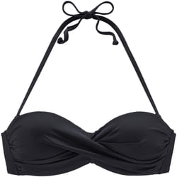 Lascana - Haut maillot de bain bandeau armaturé Simple - LMH191L - Maillots séparables hauts - Noir - 38C