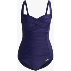 Lascana - Maillot de bain amincissant 1 pièce TK-5  B à E - TK-5 - Maillots de bain 1 pièce - Bleu Marine - 100C