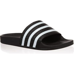 Claquette adilette en Noir